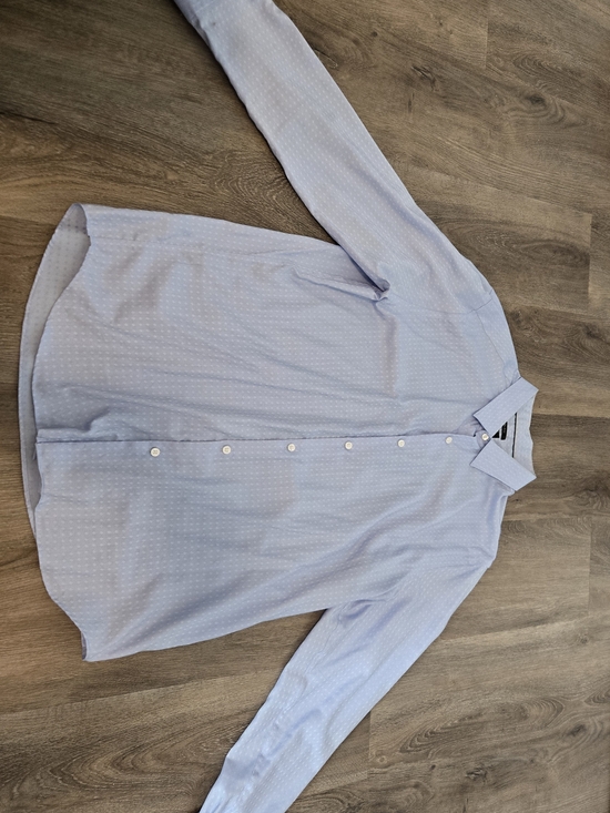 RW&CO. Other - RW&CO. Light Blue Micro-Pattern Button-Down Shirt